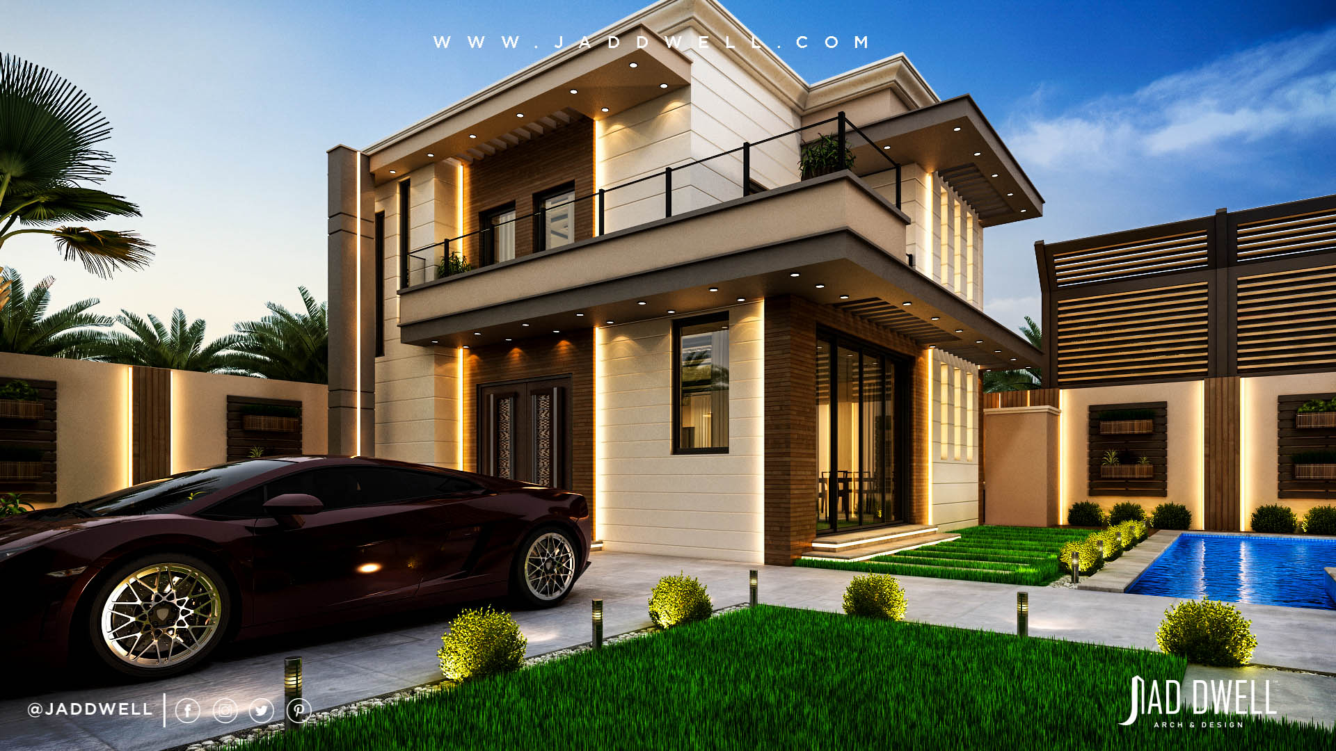 Modern Villa Exterior